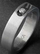 Messika - Move Titanium Diamond Ring - Silver