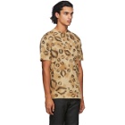 1017 ALYX 9SM Brown Leopard Logo T-Shirt