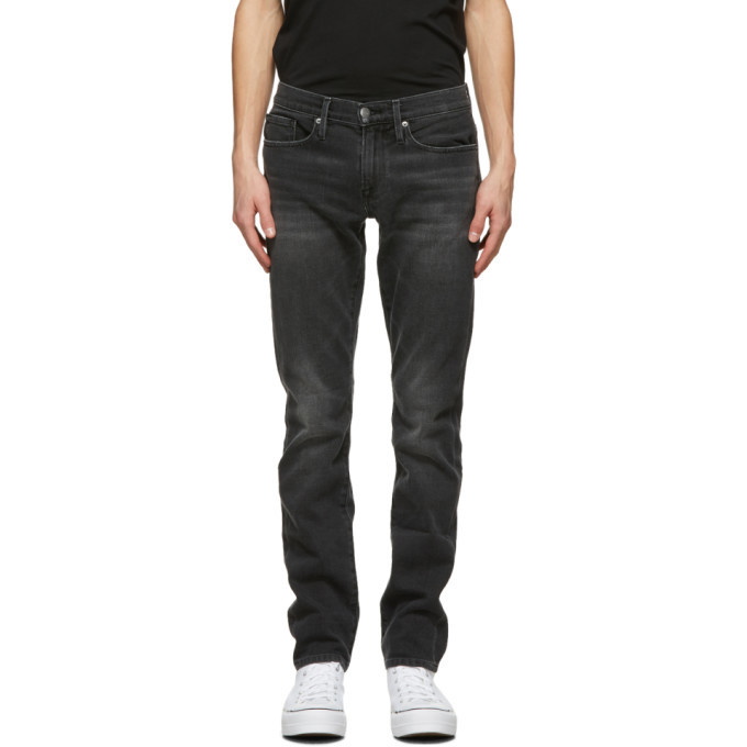 Photo: Frame Black LHomme Slim Jeans