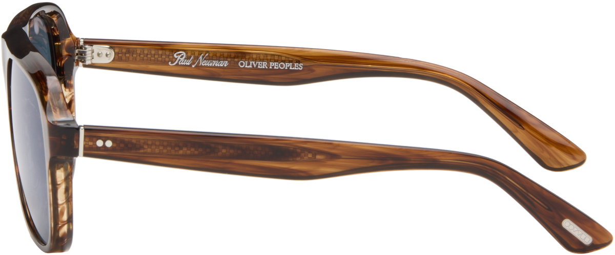 Oliver Peoples Brown Paul Newman Sunglasses