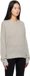 6397 Gray Off-Gauge Sweater