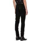 Saint Laurent Black Skinny Cord Trousers