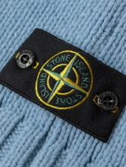 Stone Island - Logo-Appliquéd Wool-Blend Gilet - Blue