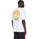 GCDS White Tropical Taste T-Shirt