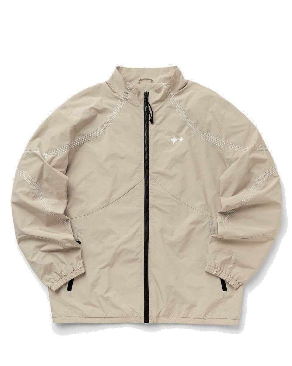 Photo: Bstn Brand Contrast Track Top Beige - Mens - Track Jackets