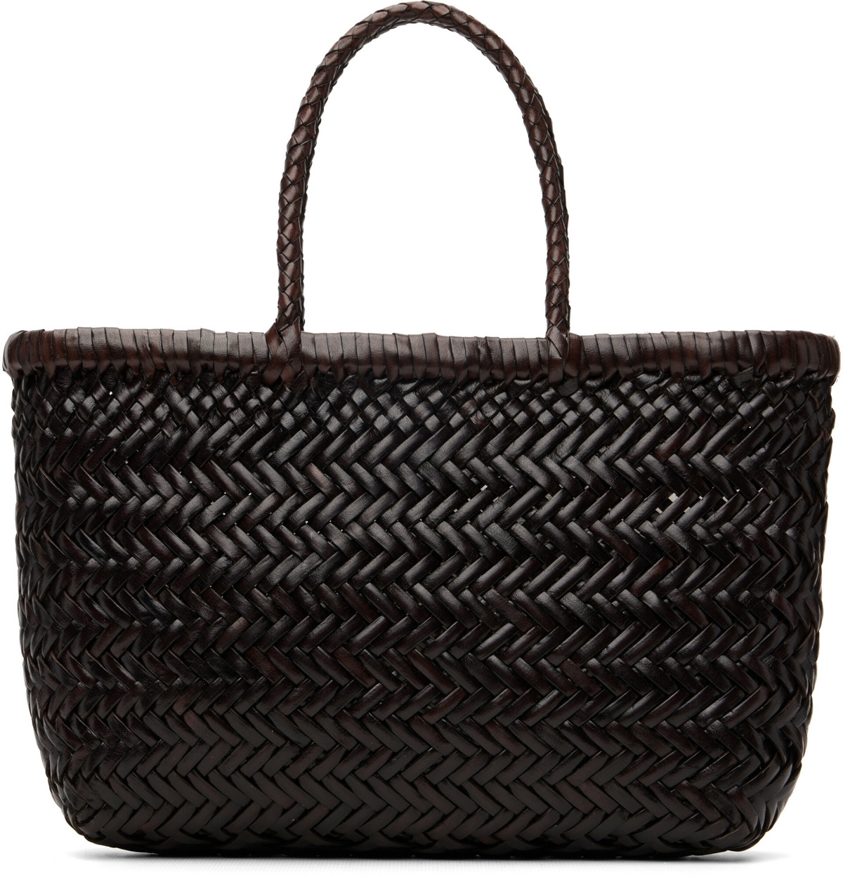 Dragon Diffusion Brown Mini Flat Gora Bag