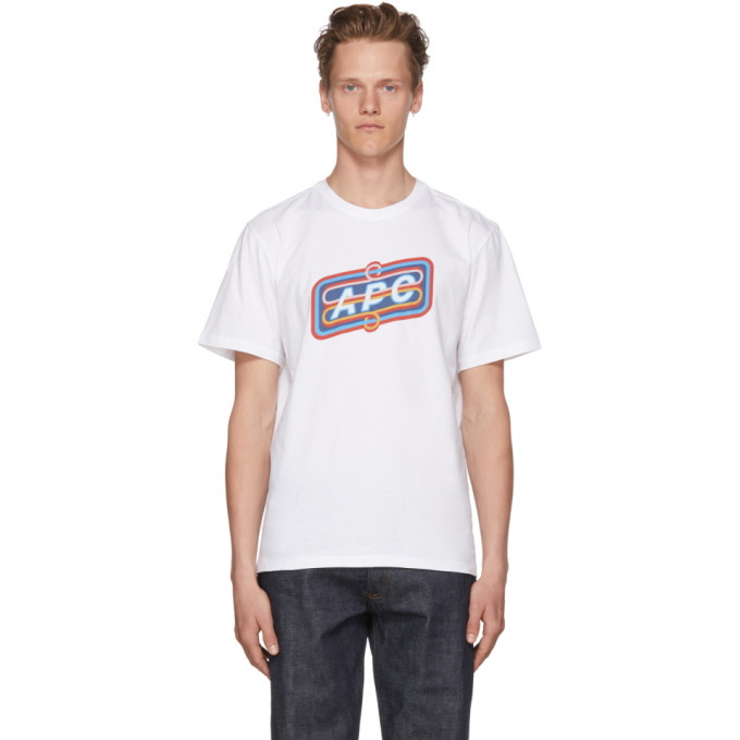 Photo: A.P.C. White Bastien T-Shirt