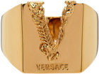 Versace Gold Barocco V Ring