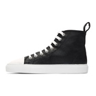 Moschino Black Mickey Rat High-Top Sneakers