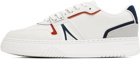 Lacoste White L001 Sneakers