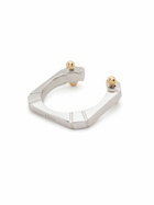 EÉRA 18K White Gold Hug Ring