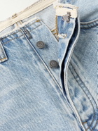 MANAAKI - Tapahi Cropped Slim-Fit Straight-Leg Jeans - Blue
