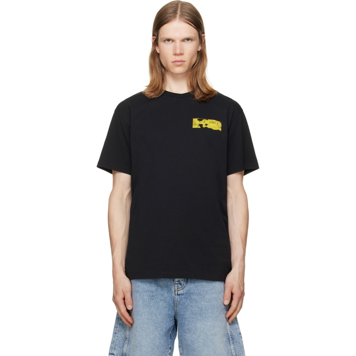 Photo: Givenchy Black Logo T-shirt