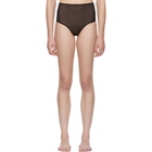 la fille dO Black Confetti Cave High-Rise Thong
