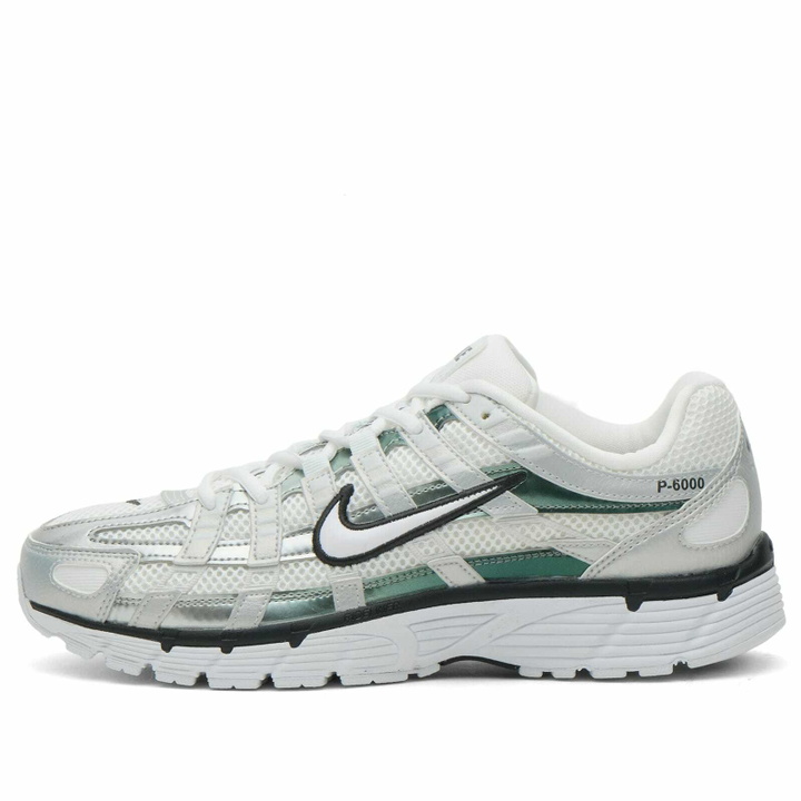 Photo: Nike Women's P-6000 SE Sneaker in White/Grey