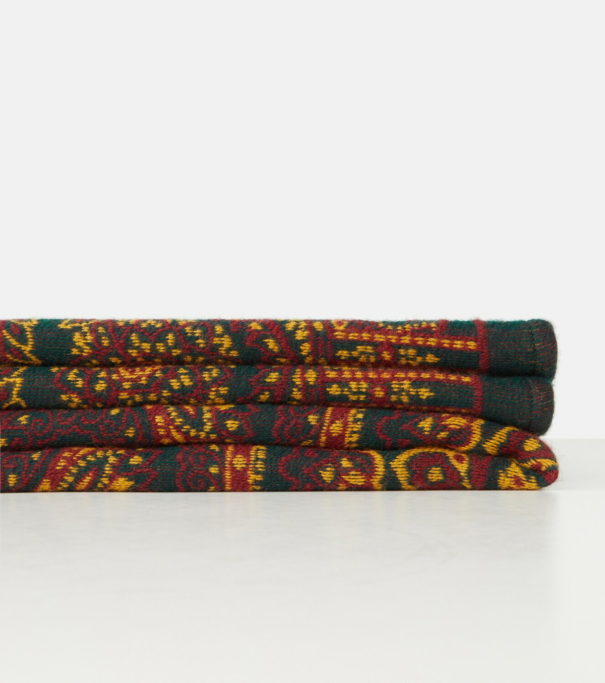 Etro Paisley wool and silk-blend throw