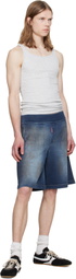 Dsquared2 Indigo Knit Shorts