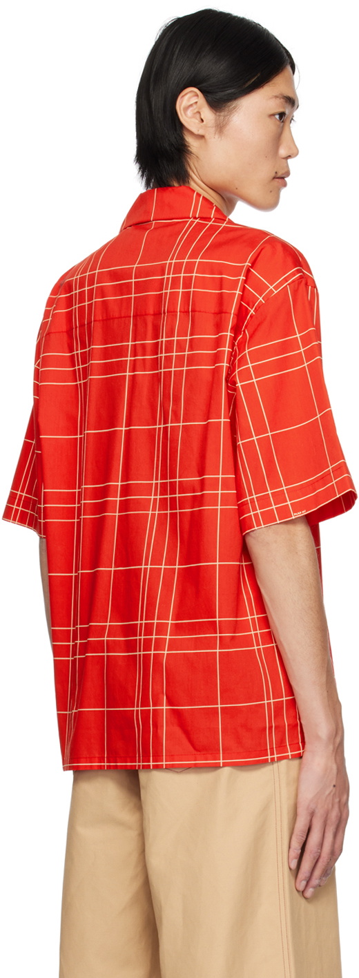 Marni Red Check Shirt Marni