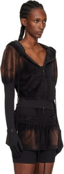 KNWLS Black Paris Hoodie