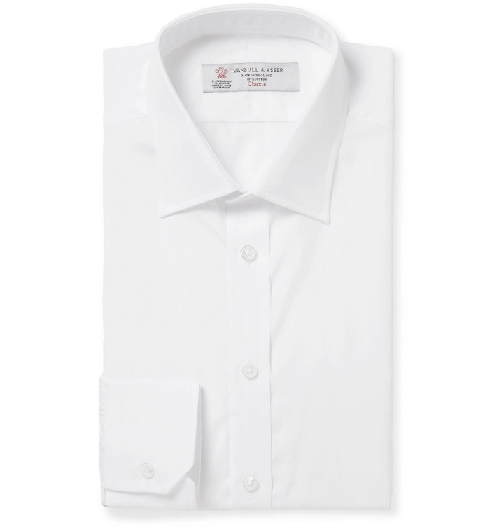 Photo: Turnbull & Asser - White Cotton Shirt - White