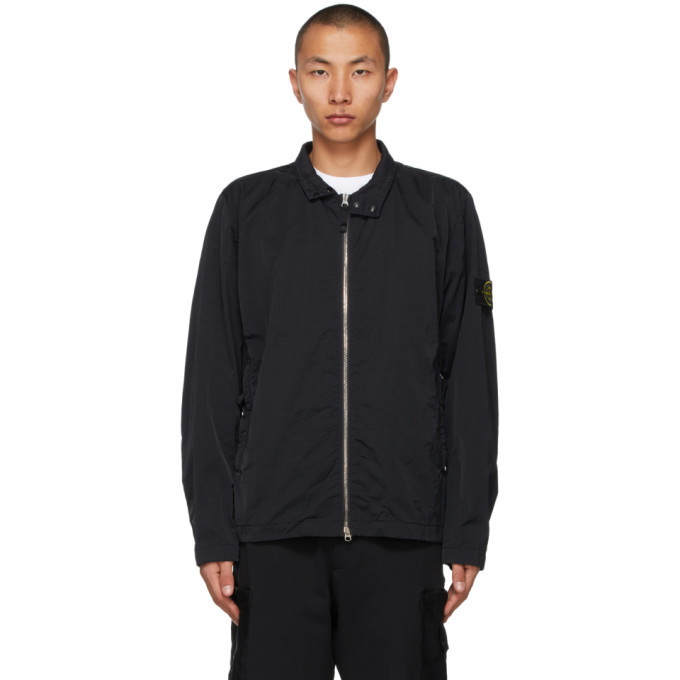 Photo: Stone Island Black Nylon Batavia-TC Jacket