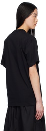 Soulland Black Balder Rhinestone T-shirt