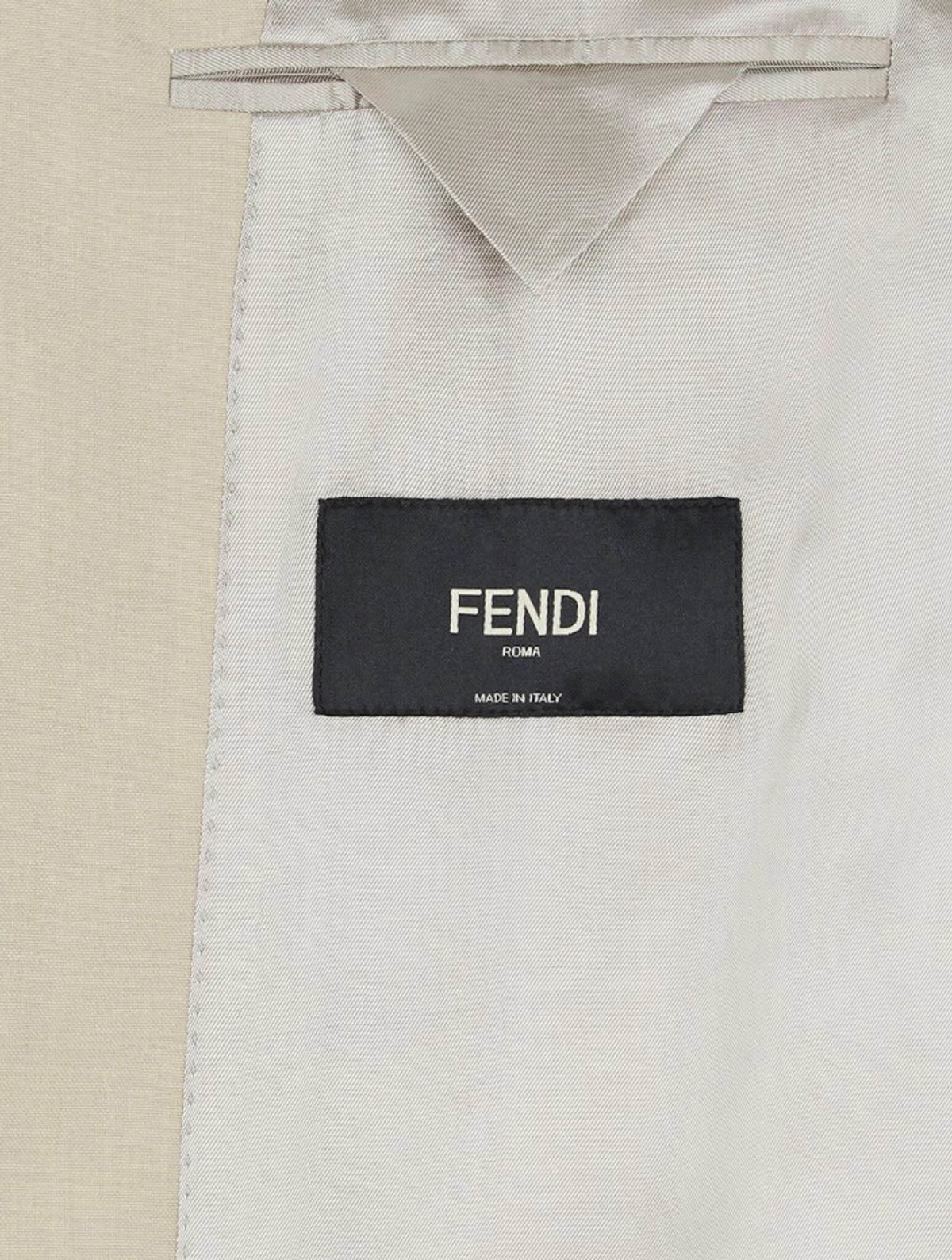 Fendi Blue Wool Blazer