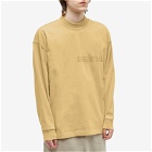 Fear of God ESSENTIALS Men's Long Sleeve T-Shirt in Light Tuscan