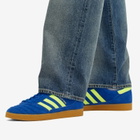 Adidas Men's Gazelle Team in Team Royal Blue/Solar Yellow/Ftwr White