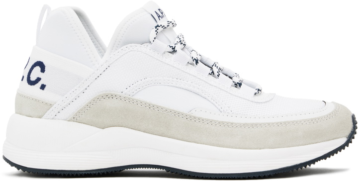 Photo: A.P.C. White Run Around Sneakers
