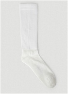 Rick Owens DRKSHDW - Cunty Socks in White