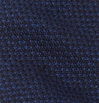 Richard James - 7cm Puppytooth Wool and Silk-Blend Tie - Blue
