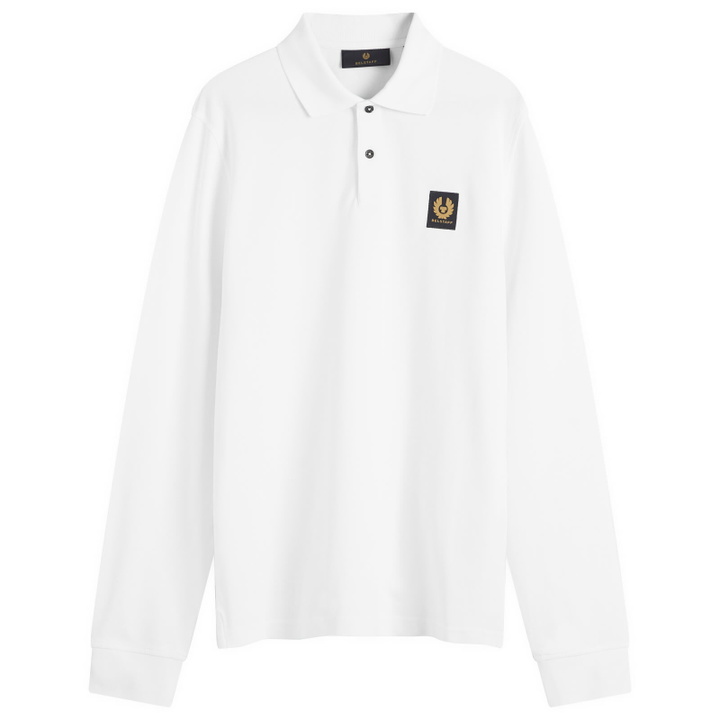 Photo: Belstaff Men's Long Sleeved Polo in White
