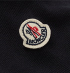 Moncler - Cotton and Quilted Shell Down Zip-Up Hoodie - Men - Navy