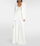 Costarellos High-rise wide-leg pants