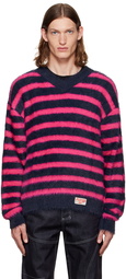 Andersson Bell Pink Hairy Sweater