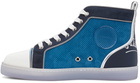 Christian Louboutin Fun Louis High-Top Sneakers