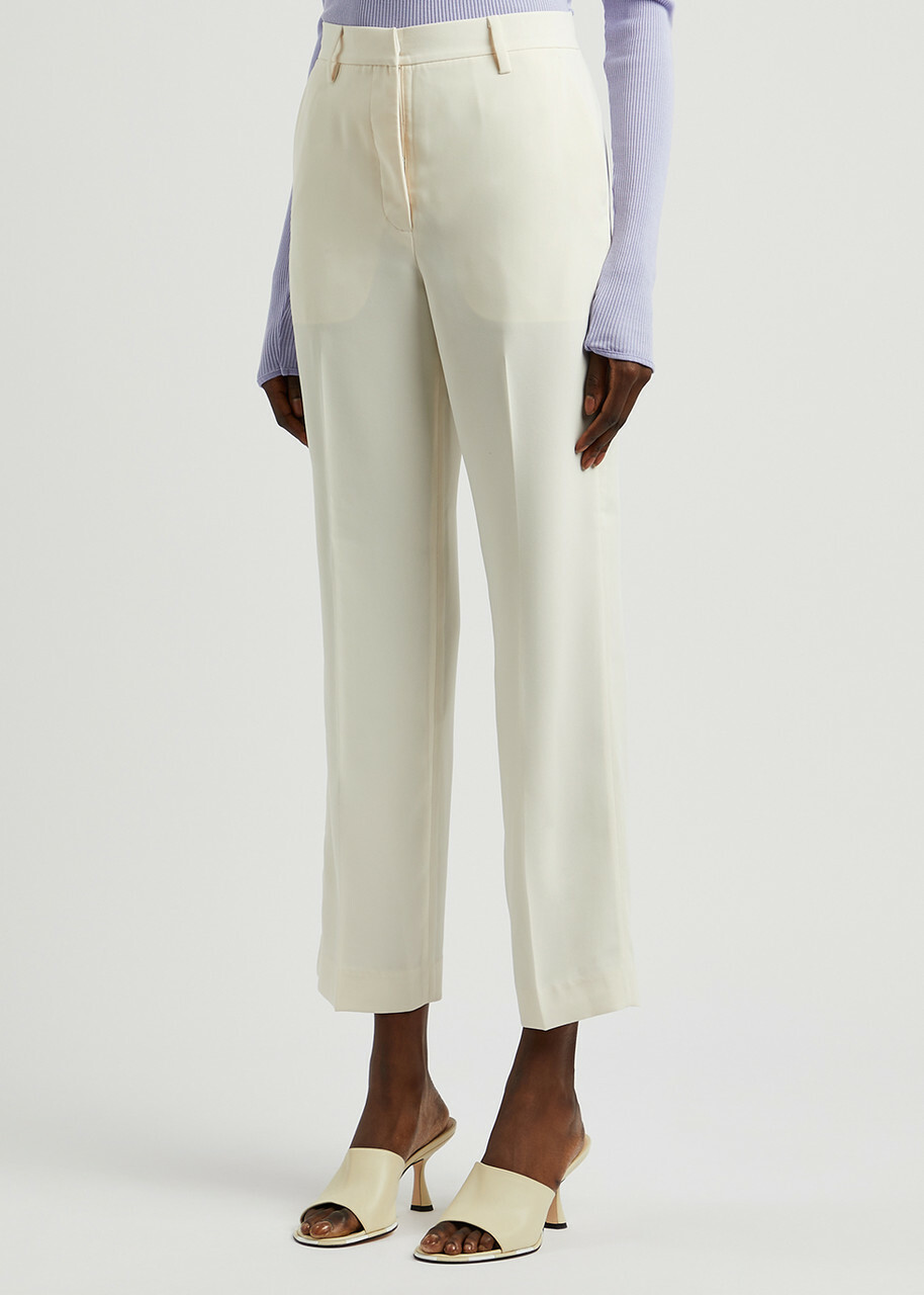 Day Birger ET Mikkelsen Classic Lady Gabardine Trousers Ivory