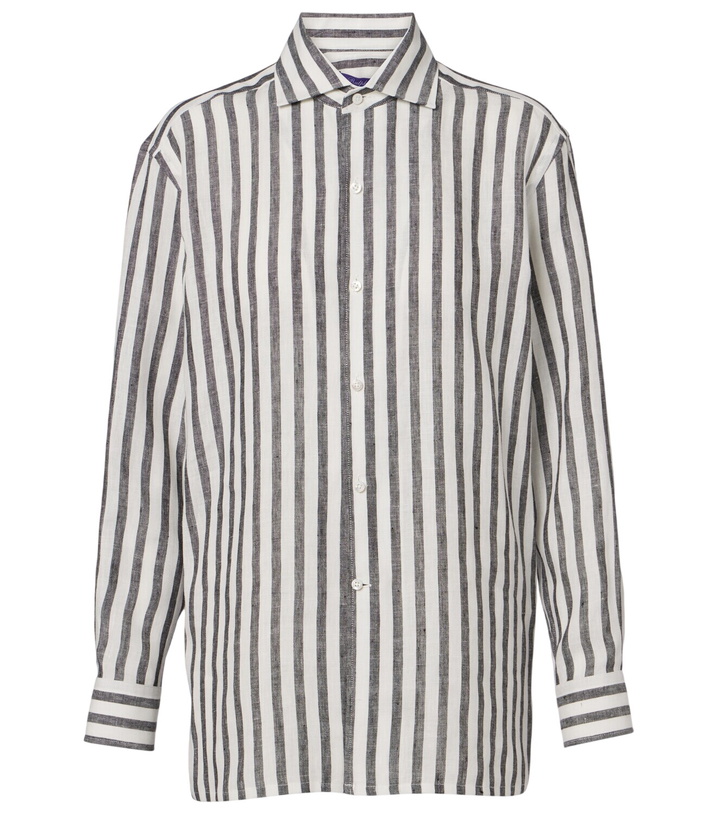Photo: Ralph Lauren Collection Capri striped linen shirt