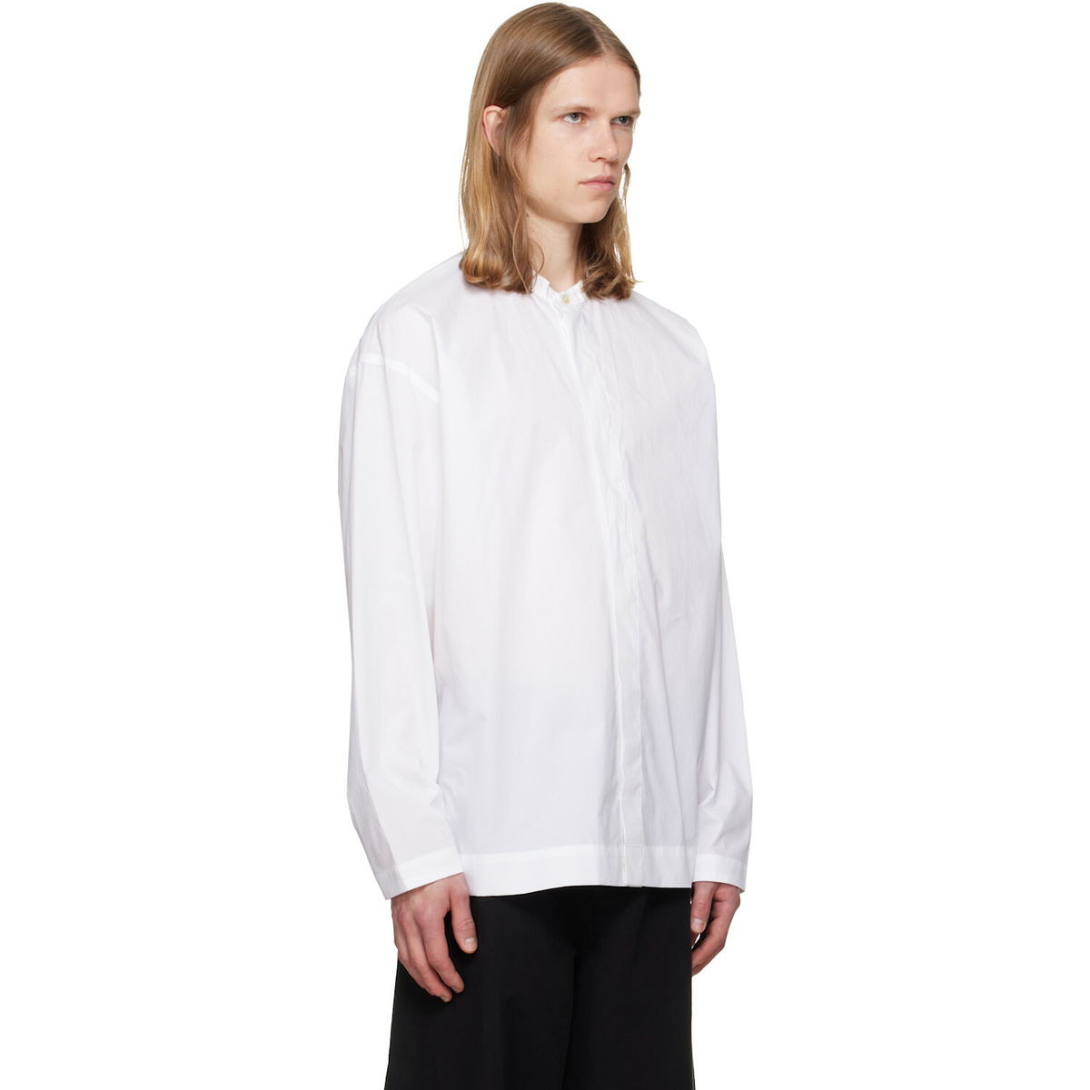 Studio Nicholson White Karst Shirt