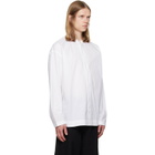 Studio Nicholson White Karst Shirt