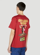 Sky High Farm Workwear - Printed T-Shirt in Red