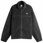 Nike Men's Apparel ACG Canwell Glacier Windproof Jacket in Black/Summit White