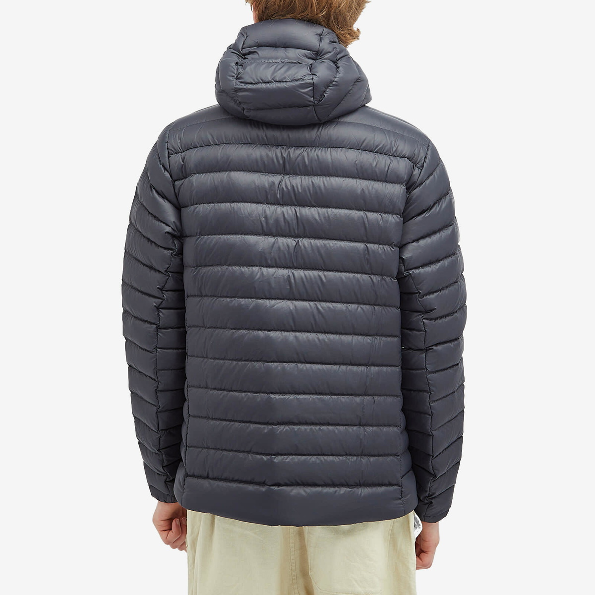 Patagonia Men's Down Sweater Hoodie in Black