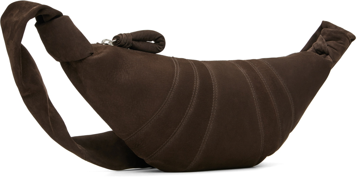 LEMAIRE Brown Small Croissant Bag