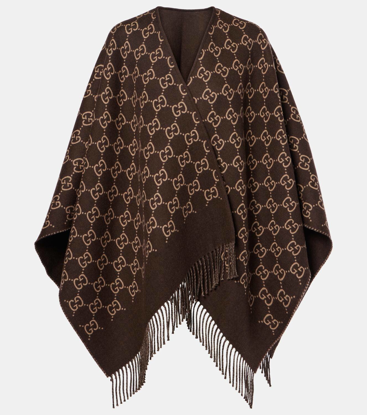 芸能人愛用 Gucci GG wool jacquard shawl Gucci 小物