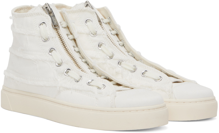 Undercoverism White Distressed Sneakers