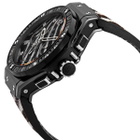 Hublot Big Bang Zebra Diamond Dial Black Ceramic Chronograph Ladies Watch 341CV7517VR1975