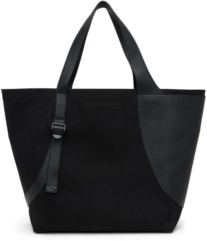 Photo: Alexander McQueen Black Harness Tote