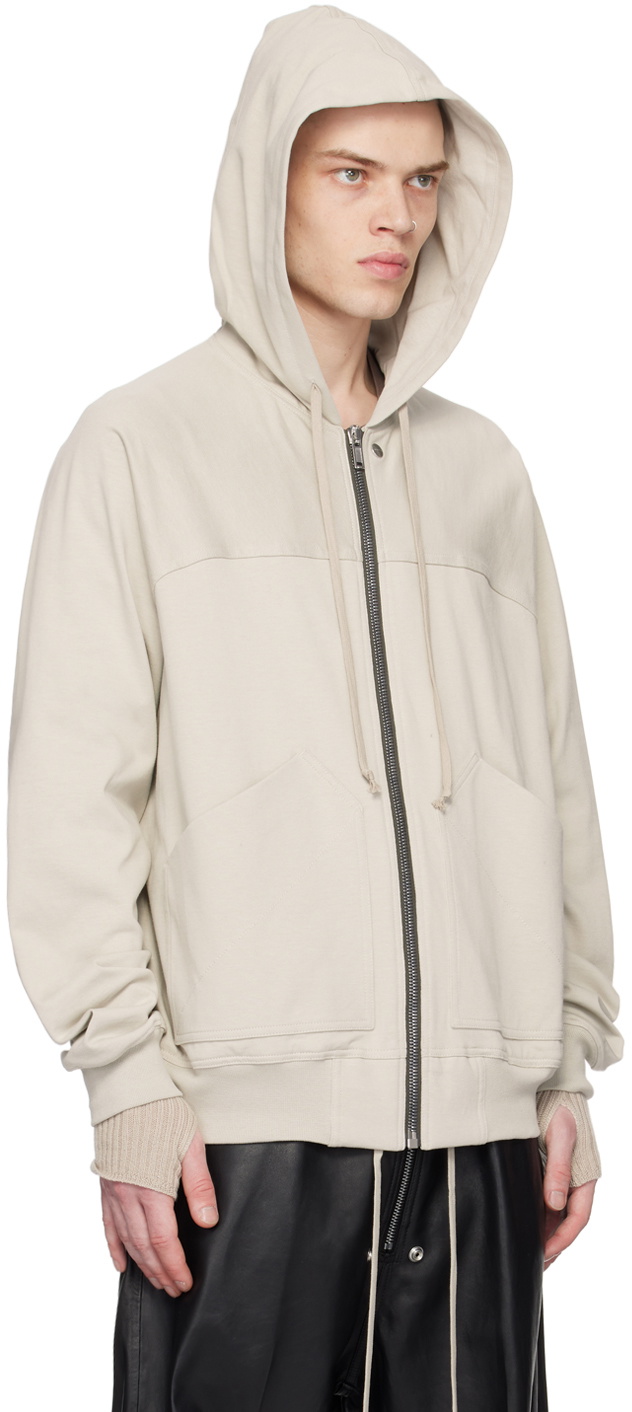 Rick Owens Off-White Windbreaker Hoodie Rick Owens